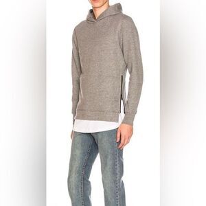 John Elliott Slim Fit Villain Archive Hoodie With Side Zippers Men's 2 (M) NWOT